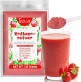 Pudră de căpșuni 120g - 100% căpșuni naturale Liofilizate, fără aditivi Amestecare ușoară Căpșuni nutritive, liofilizate pentru înghețată, prăjituri, smoothie-uri, băuturi, pudră aromatică Produse deshidratate Naty Shop 120G Căpșuni
