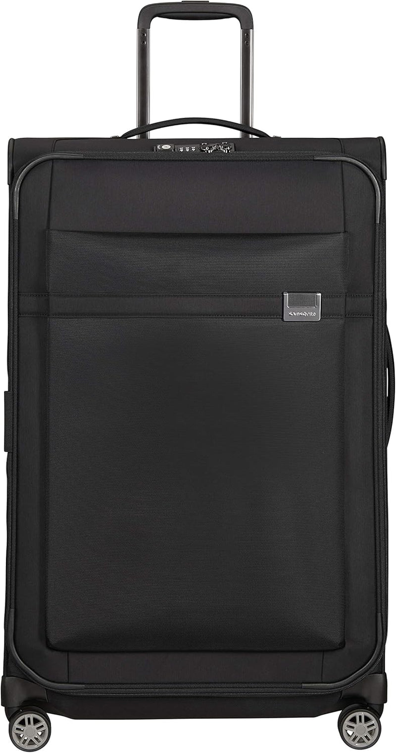 Samsonite Airea - Spinner L Expandable, Valiză, 78 cm, 111.5/120 L, Negru (Negru) Bagaje și echipament de călătorie Naty Shop