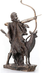 Statuia din bronz a zeiței vânătorii și a sălbăticiei Statuete si sculpturi Naty Shop