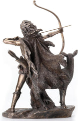 Statuia din bronz a zeiței vânătorii și a sălbăticiei Statuete si sculpturi Naty Shop