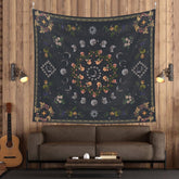 Tapiserie 130 130mx150m moon phases panza flori Casa - Accesorii si Decoratiuni Naty Shop Default Title