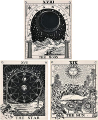 Tapiserie alishomtll tarot set soare luna stele Casa - Accesorii si Decoratiuni Naty Shop