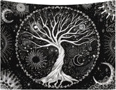 Tapiserie copac viata sun moon Casa - Accesorii si Decoratiuni Naty Shop Default Title