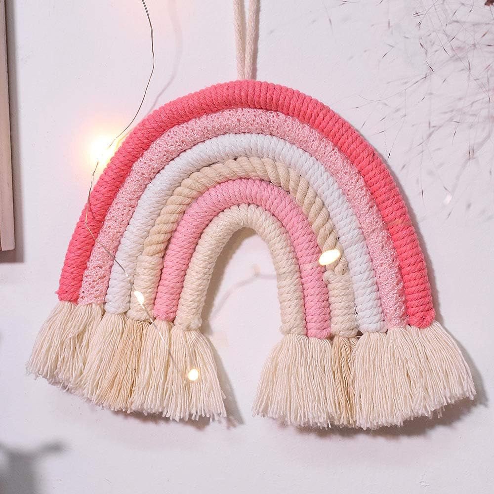 Tapiserie tesute curcubeu boem acasa arta colorata Casa - Accesorii si Decoratiuni Naty Shop