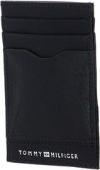 Tommy Hilfiger Bărbați TH Central Cardholder, Bi-Fold Wallet, negru, o singură dimensiune Portofel Barbati Naty Shop Titlu implicit