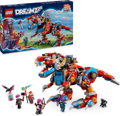 LEGO Dreamzzz 2-in-1 Coopers Dino-Mech C-Rex Spielzeug Pterodaktylus T.Rex Actionfigur für Jungen und Mädchen Kreatives Spielzeug-Abenteuerset Geschenk für 9-Jährige 71484 Bausätze Beuche den LEGO-Store Standardtitel
