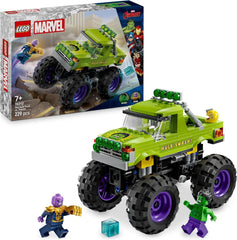 LEGO – Marvel Hulk Truck Vs. Thanos – Superhelden-Bauspielzeug – Avengers-Fahrzeug und Minifiguren – Monstertruck für Mega-Spaß – Geschenk für Jungen und Mädchen ab 7 Jahren – 76312 Bausets Besuche den LEGO-Store Standardtitel