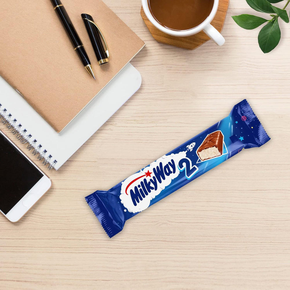 Schokoriegel | Milchcreme | 28 Doppelriegel in einer Box (28 x 43g)