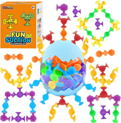 48 Stück 3 Jahre alt Montessori Badespielzeug Silikonbausteine ​​Mutter und Baby Naty Shop