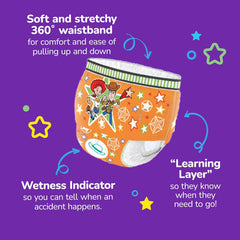 Huggies Pull-Ups Unisex-Tageswindeln, Größe 6, 20 Hosen