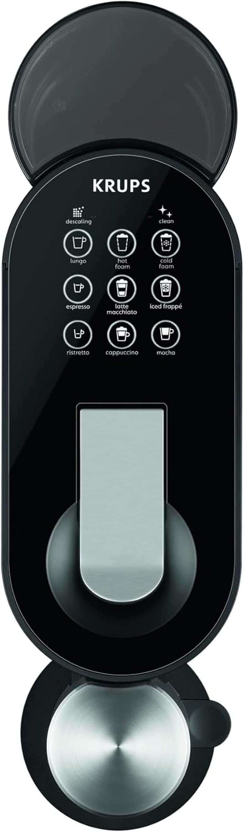Espressor Krups Nespresso, Espressor cu capsule de cafea, Stil espresso Barista, Spumator de lapte, Fabricat în Franța YY4355FD