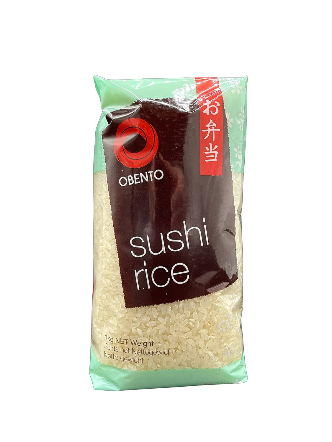 Sushi-Reis, Klebreis für Nori-Rollen und andere japanische Sushi-Spezialitäten, 1 kg (1 Packung)
