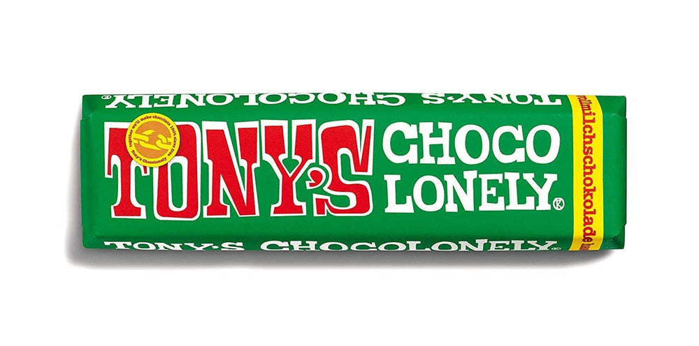 Tony's Chocolonely, Milchschokolade mit Karamell und Meersalz 47g