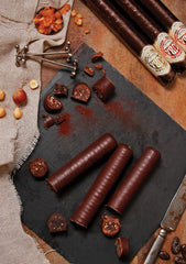 Venchi – Zigarre aus Milchschokolade und dunkler Schokolade 56 % mit kandierter sizilianischer Orangenschale, 100 g, glutenfrei, ohne Farbstoffe und ohne Konservierungsstoffe