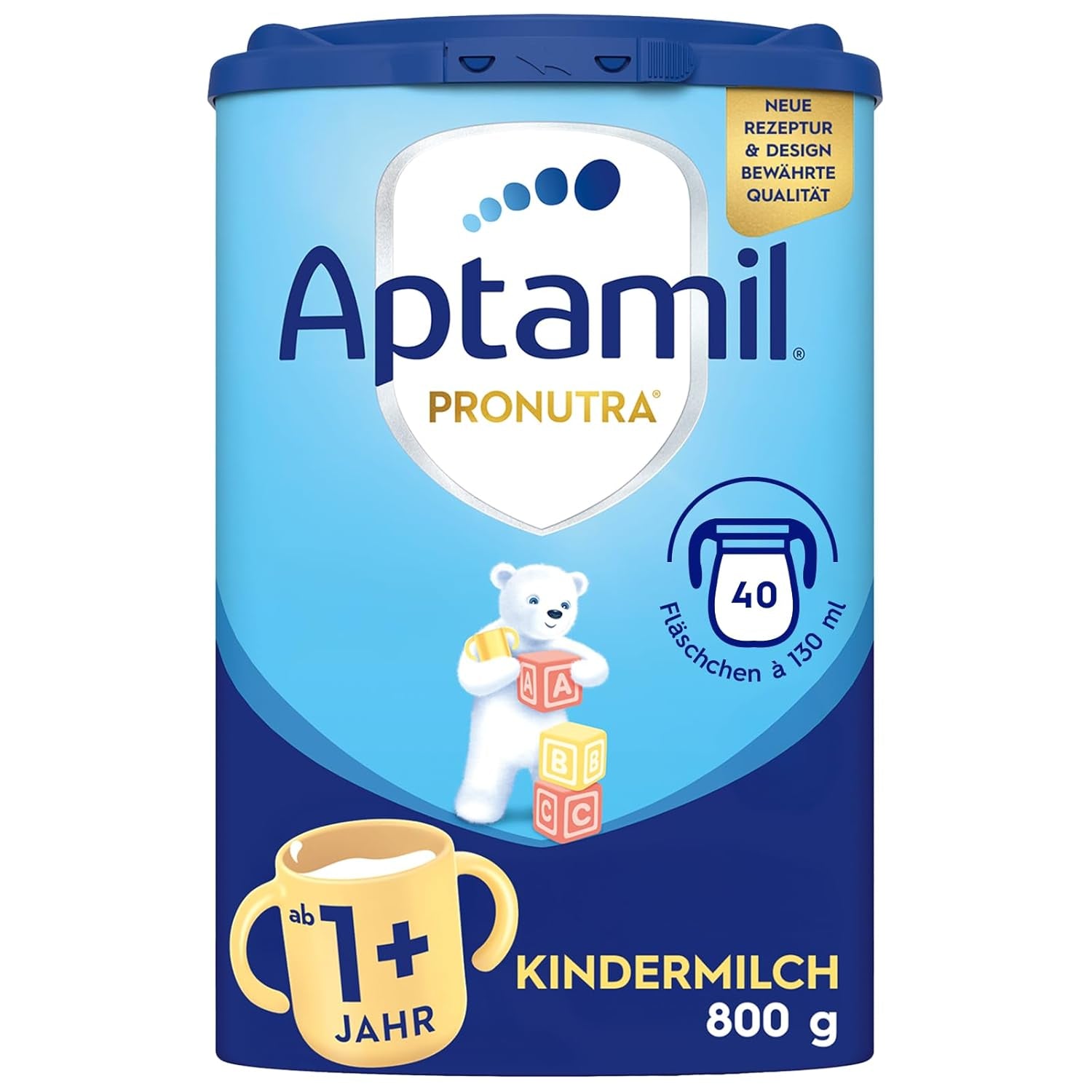 Aptamil Wachstumsmilch 1 Plus - Wachstumsmilch ab 1 Jahr - 800g