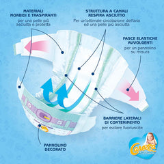 Babykomfort XXL | Größe 6 (16–30 kg) | 140 Windeln
