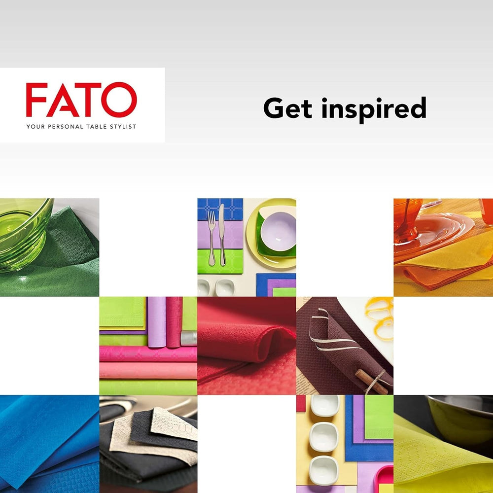 , Șervețele de hârtie de unică folosință, Ideale pentru aperitive și cocktailuri, Pachet de 100 șervețele, Dimensiune 24X24 pliate în 4, 2 straturi, Culoare Turtledove, 100% hârtie din celuloză pură, certificat Fsc