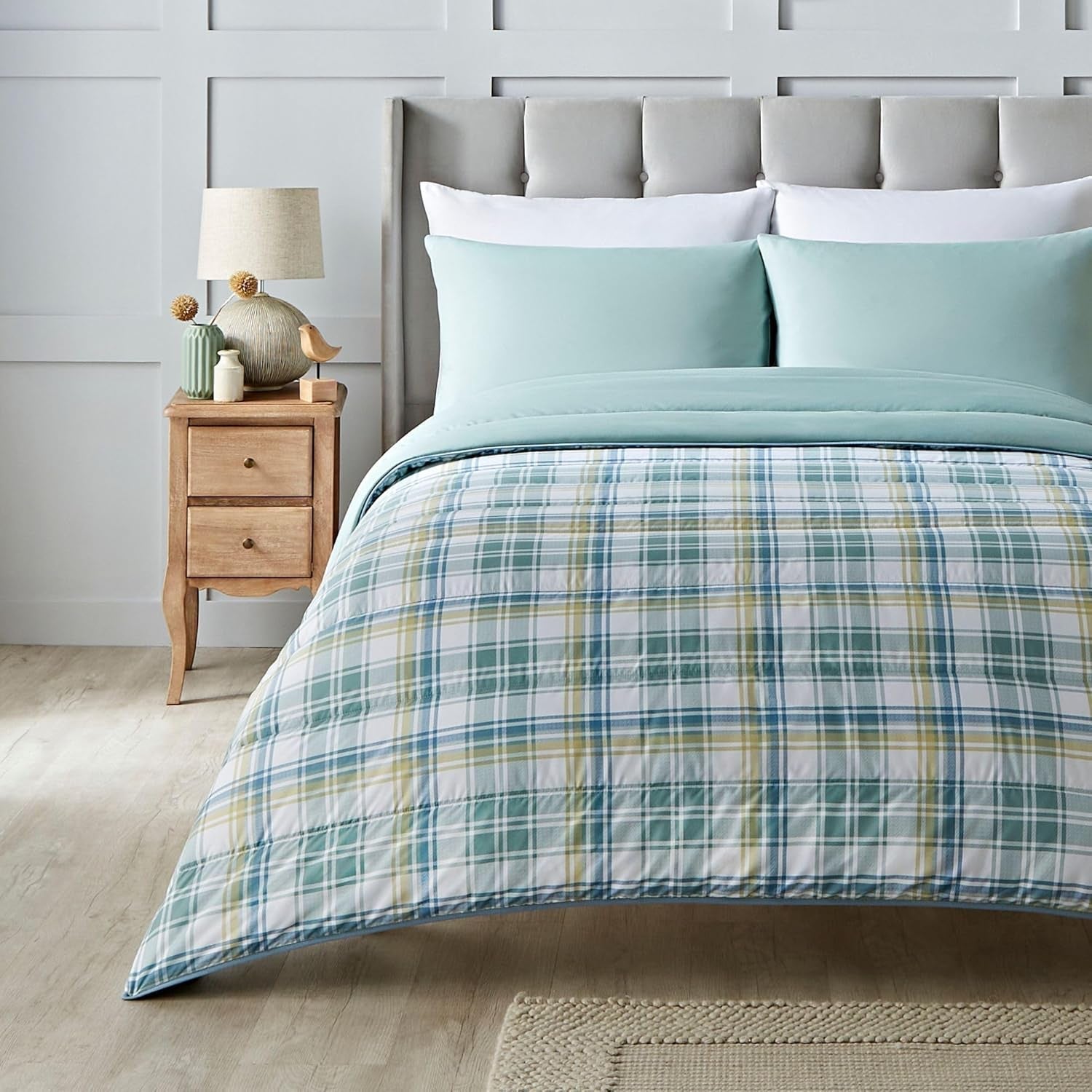 Night Lark Coverless Duvet Super King 6 Tog Spring Summer - Abstract Waves. Cuvertură super moale, confortabilă și ușoară. Se spală la mașină și se usucă rapid, toate într-un set de fețe de pernă reversibile Plapumi si pilote Naty Shop Verificarea țării Super King