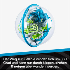 Spin Master Games Perplexus Rebel, 3D-Kugellabyrinth mit 70 Hindernissen – für praktische Perplexus-Fans ab 6 Jahren
