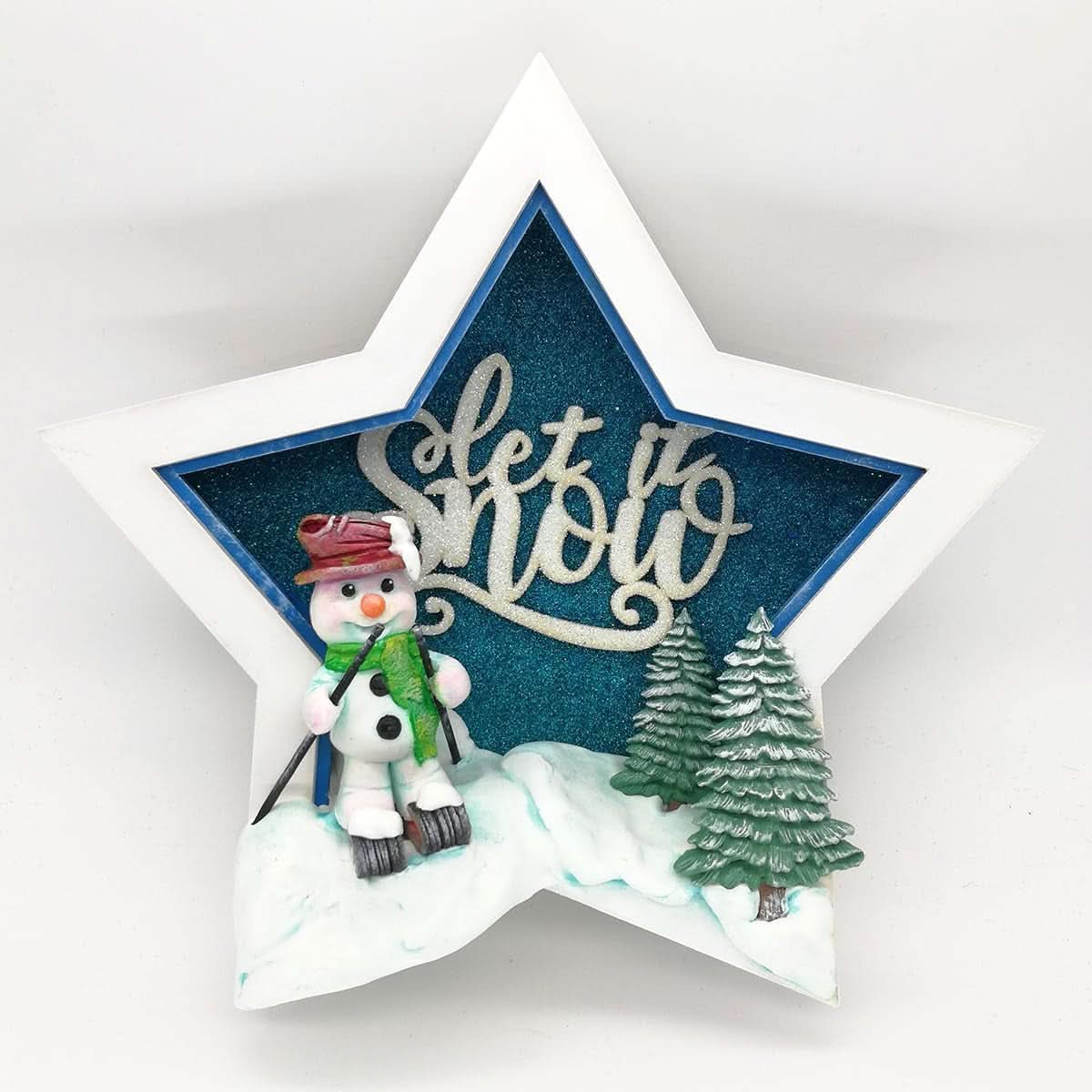 Katy Sue, Silikonform, Snowman Kitchen Naty Shop