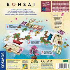 KOSMOS 684259 Bonsai, Joc de societate tactic cu reguli simple și o gamă largă de jocuri, joc de petrecere pentru 1-4 jucători cu vârsta de 10 ani și peste.