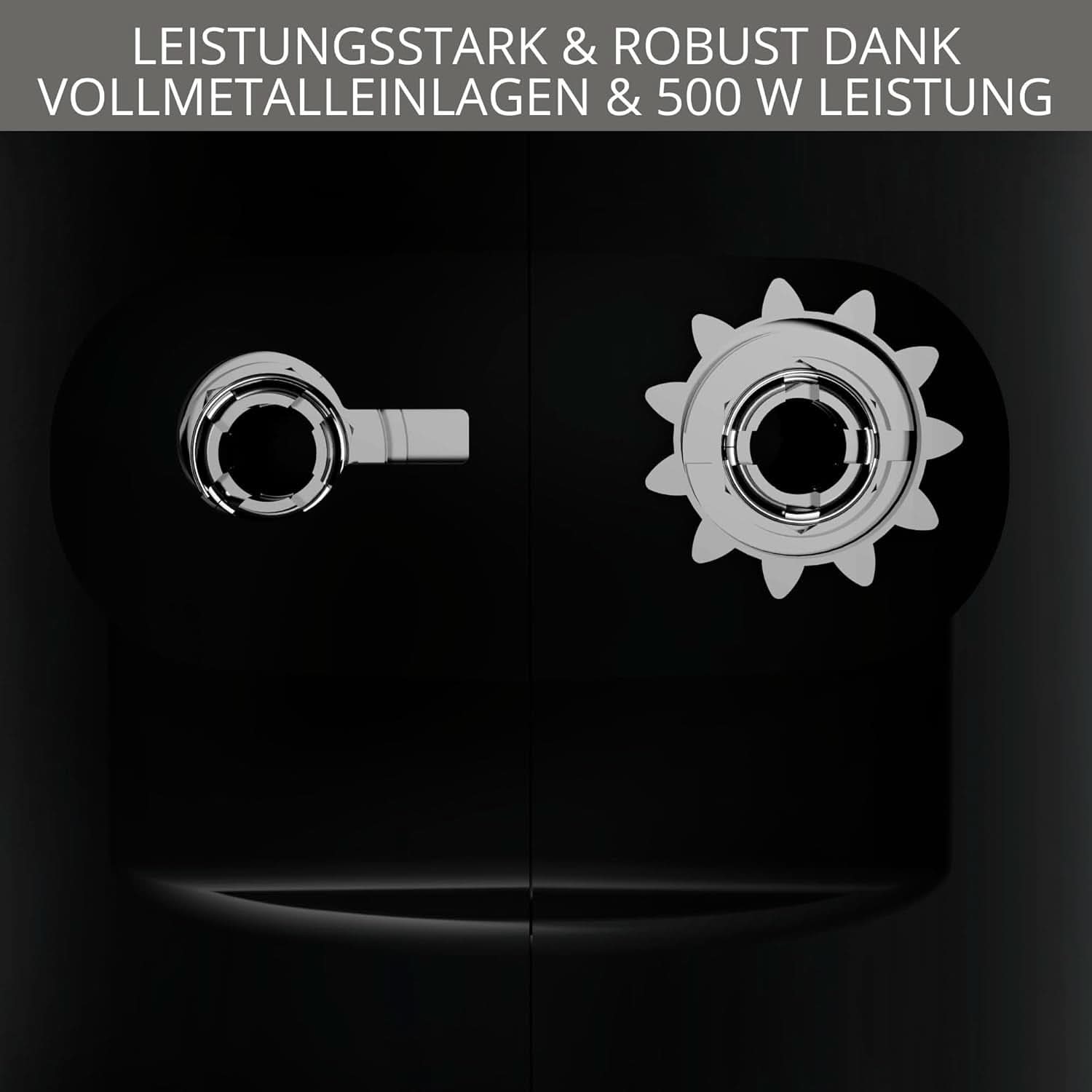 Krups 3Mix 7000 Handmixer 60 Jahre Special Edition, 500 Watt, Knet- Und Rührhaken Aus Edelstahl, Langes Netzkabel, Zubehörtasche, F6085811, Schwarz/Kupfer Kitchen Naty Shop