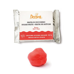 0310144 Fondant roșu 250g Pasta de zahar Naty Shop Default Title