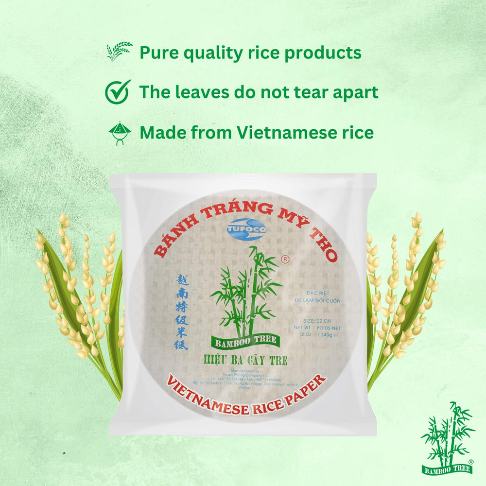 BAMBUSBAUM - Reispapier 31 cm. (Sommerrollen) - 1 x 340 gr