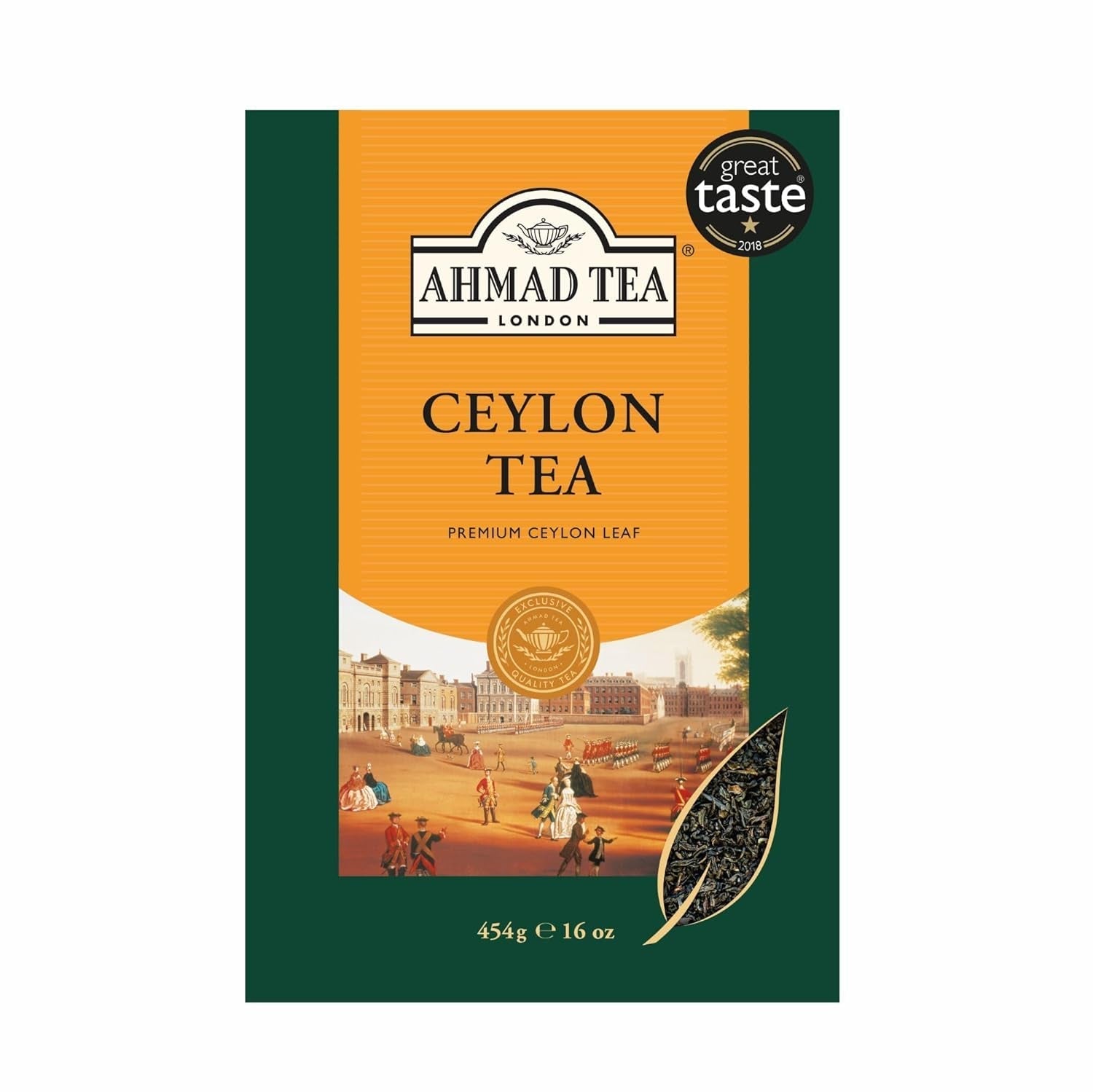 Ahmad Tea - Ceylon - Ceai negru din Sri Lanka, frunze de ceai mai mari, vrac - 500G