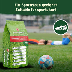 Veddelholzer Rasensamen Dürreresistent Für Trockenrasen & Schattenrasen Samen Grassamen Schnellkeimend Ideal Als Saatgut Für Sport Und Spielrasen Rasen Für Mähroboter Im Garten Geeignet 1 Kg = 40 M²