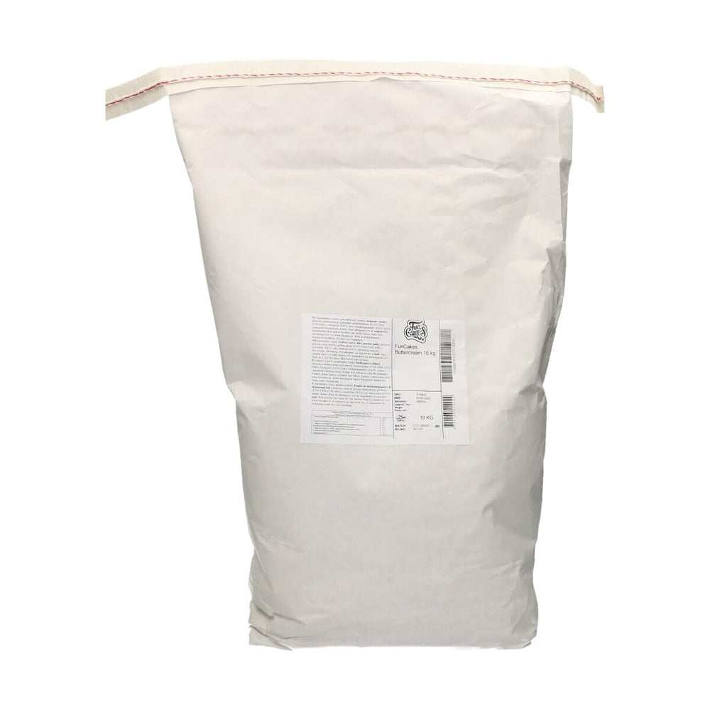 Funcakes Mix Für Buttercreme: Einfach Zu Berübenen, Cremig, Perfekt Zum Dekorieren, Abdecken Und Füllen Von Kuchen, Belag Auf Cupcakes, Halal., 1 Kg Mix zum Backen und Kochen Naty Shop 10 Kg Buttercreme
