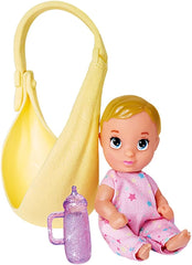 Simba 105733538 - Steffi Love Babybag, Knöchelpuppe mit Baby, Tragetasche und Trinkflasche, Puppe 29cm, ab 3 Jahren