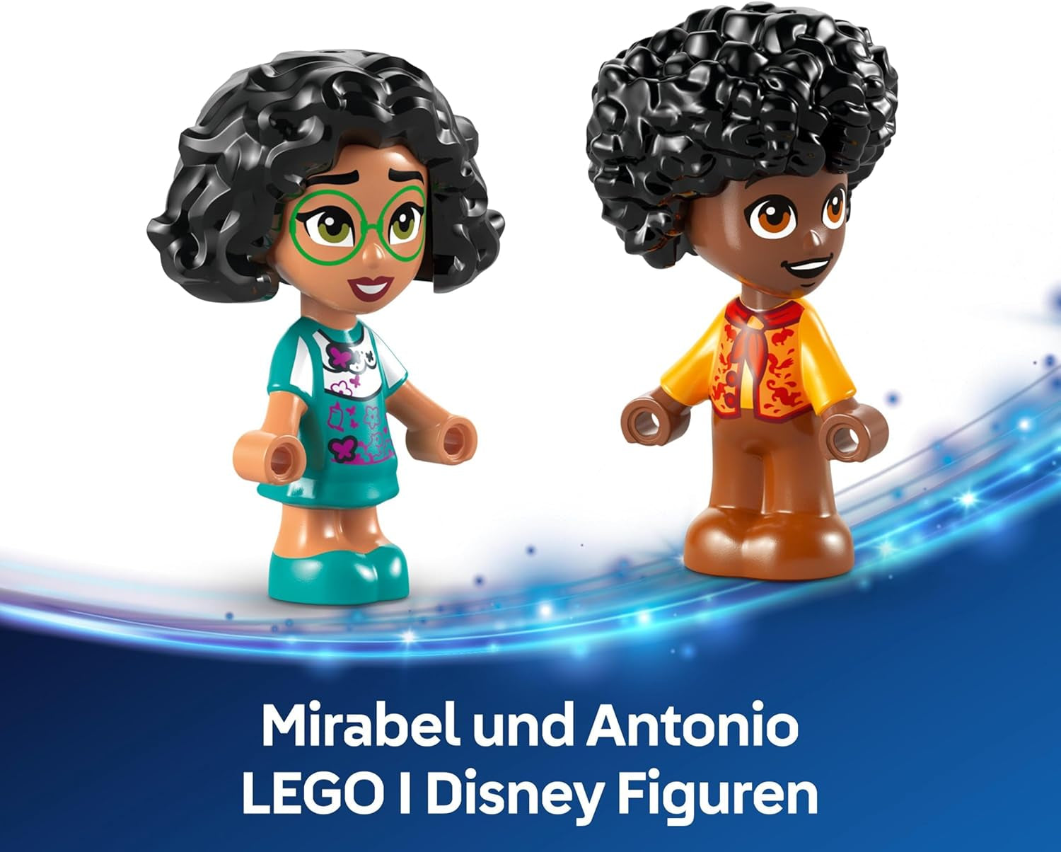 LEGO® Disney Encanto Mini House, Konstruktionsspielzeug für Mädchen ab 5 Jahren, Fantasy-Spielzeug und Bauset mit Mirabel und Antonio Mini Dolls, einer Capybara-Figur und Schlüssel 43261 Bausets Besuchen Sie den LEGO-Store