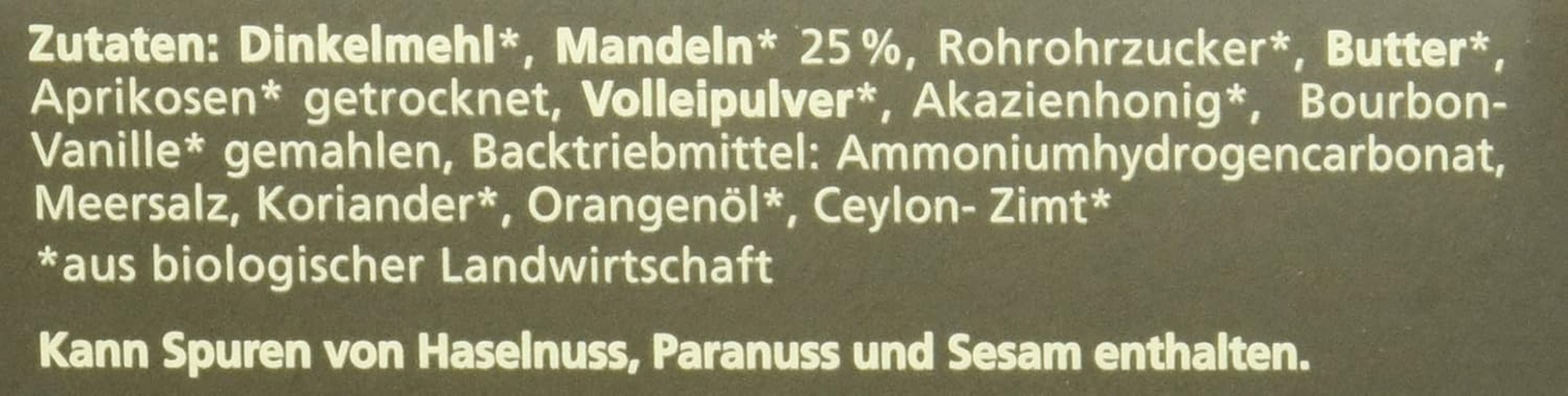 Selection Bio Cantuccini, 150G