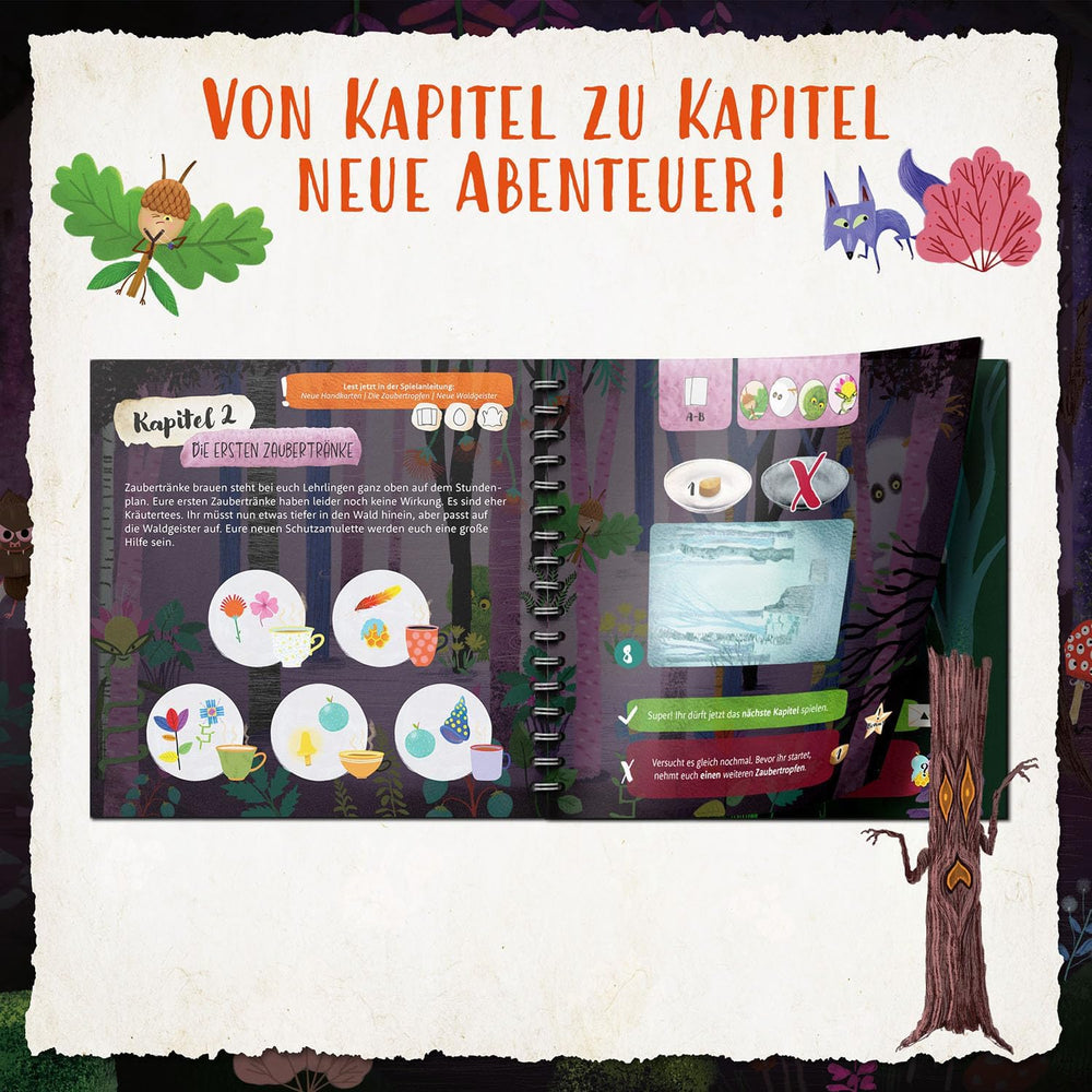 Kosmos 685027 Wald der Schatten, Kooperatives Spiel für 2-4-Jährige ab 7 Jahren, Brettspiel für Kinder, Mit hervorragendem 3D-Material, In 18 Kapiteln mit ca. 15 Minuten Spielzeit