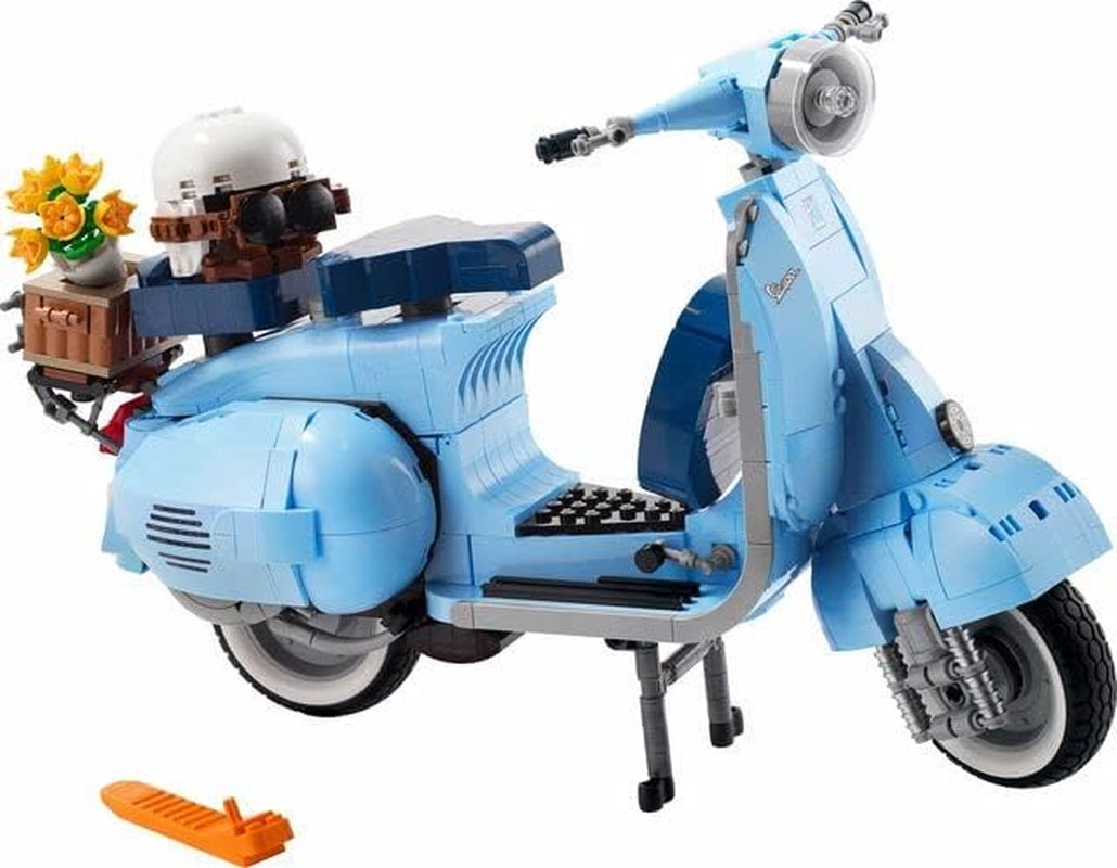 LEGO Icons Vespa 125, baubares Motorradmodell, italienischer Vintage-Roller, Modellbausatz für Erwachsene, Ausstellungsstück als Raumdekoration, Geschenke für Frauen und Männer 10298 Bausätze Besuchen Sie den LEGO-Store