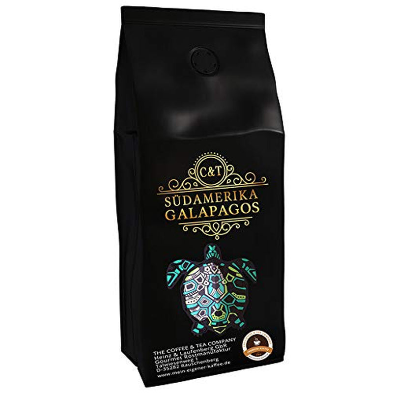 Kaffeespezialität Aus Südamerika - Galapagos, Dem Speziellen Ökosystem Der Inseln (500 Gramm,Gemahlen) - Länderkaffee - Spitzenkaffee - Säurearm - Schonend Und Frisch Geröstet