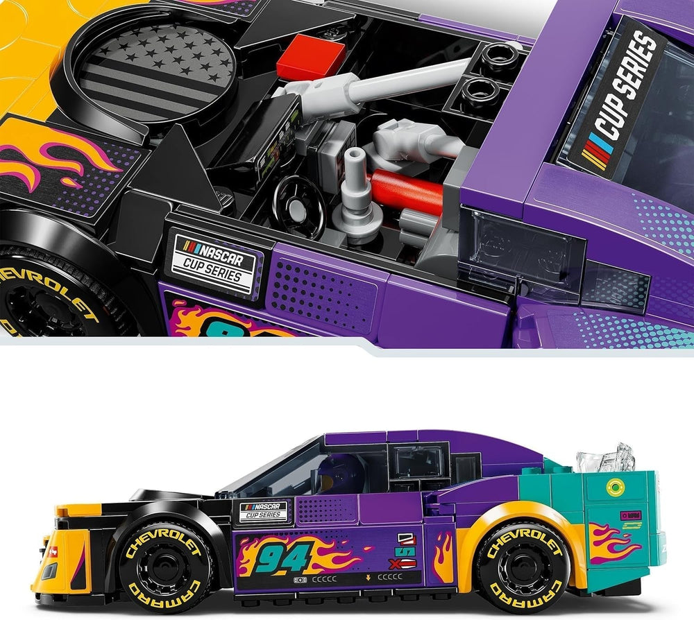 LEGO Speed Champions NASCAR Next Gen Chevrolet Camaro ZL1 Spielzeugauto; Rennwagen-Bau- und Spielset; Geschenk für Jungen und Mädchen ab 9 Jahren. 76935 Bausets. Besuchen Sie den LEGO-Store