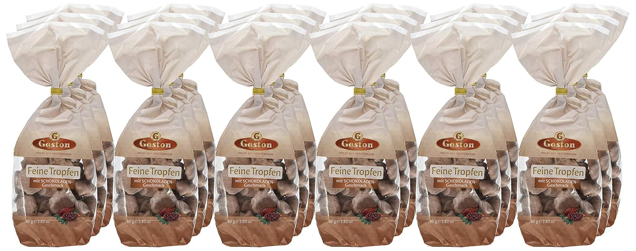 Feine Tropfen mit Schokoladengeschmack, 18er-Pack (18 x 80 g)