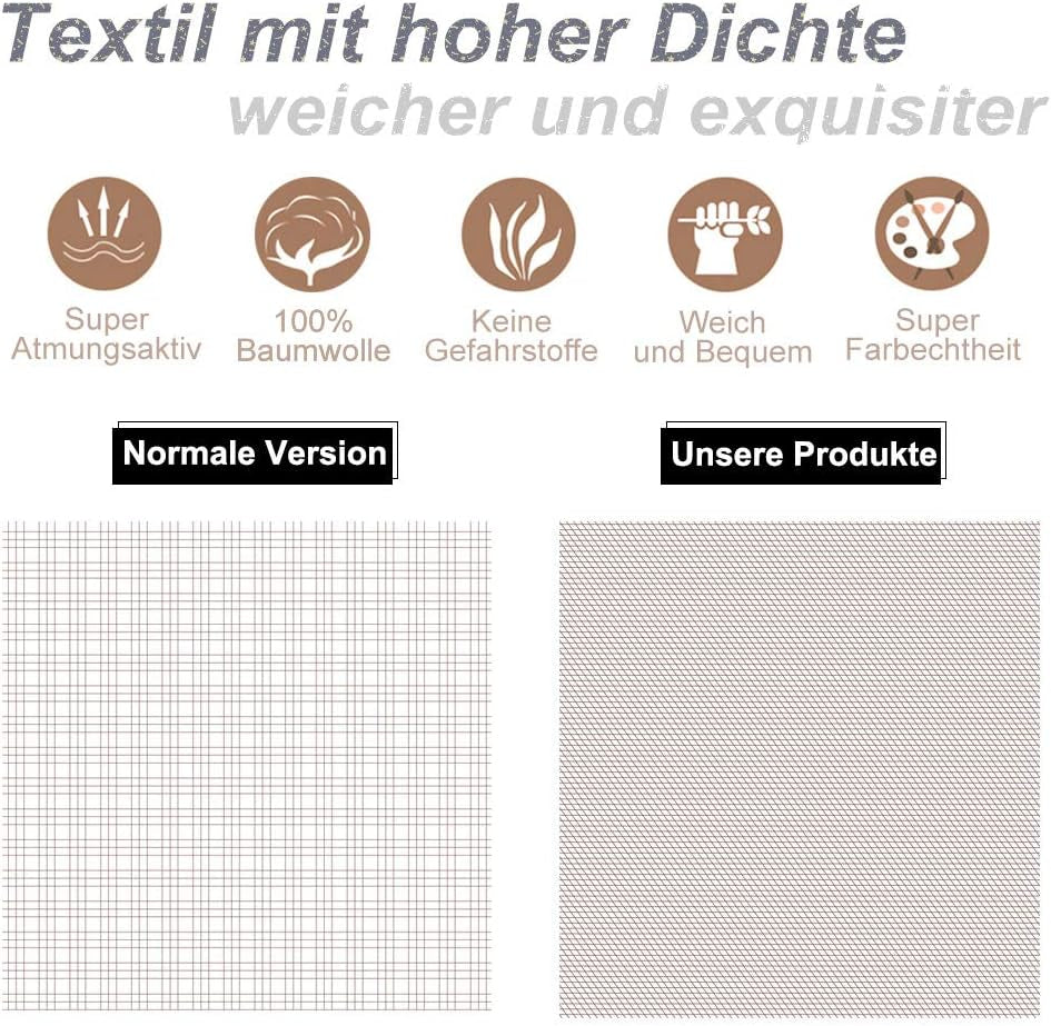 Bettwäsche für Kinder Jungen mit verschiedenen Mustern, 100 % Baumwolle Bettwäsche - Kinder Naty Shop