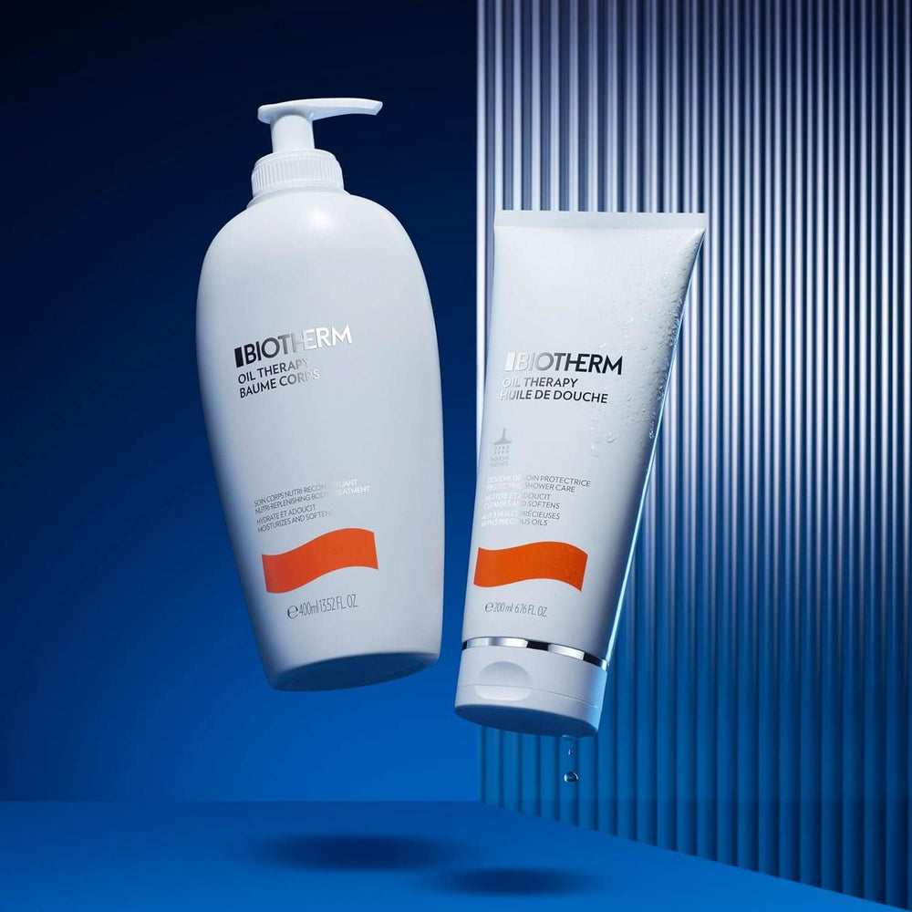 Biotherm Oil Therapy, spezielle Körperlotion für raue und trockene Haut, 400 ml Dusche und Bad Naty Shop