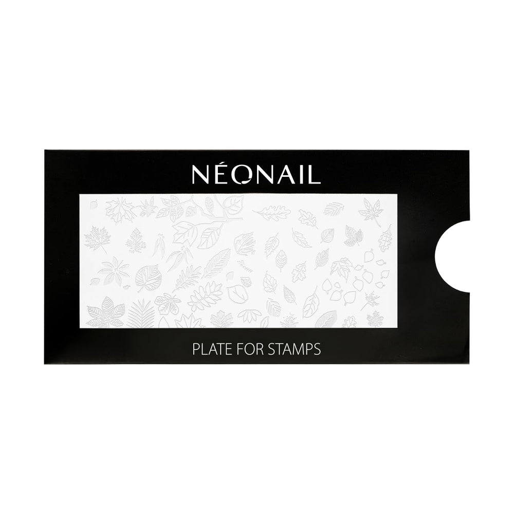 NÉONAIL Nagel Stempel Mit Schaber - Nägel Selber Machen - Nail Art Stamper - Nageldesign Für Nagel Schablone - French Nails Stempel - Silikon Nagelstempel