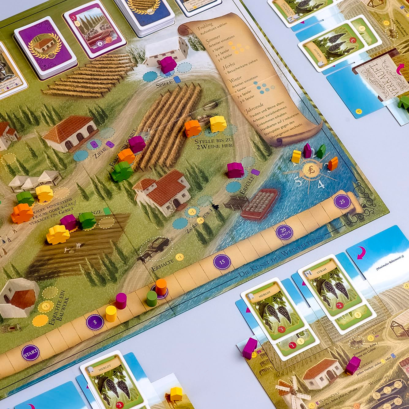 Feuerland Spiele 07 - Weinbau Essential Edition