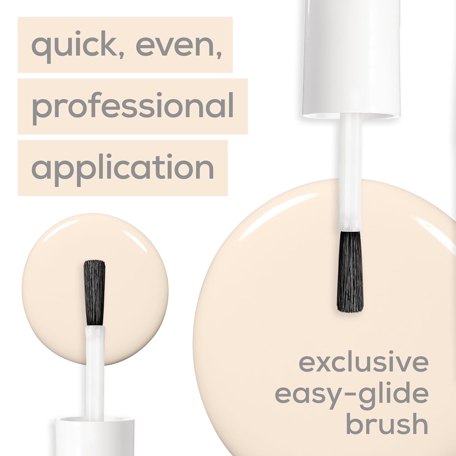 Essie Nagellack für intensiv gefärbte Nägel, Nr. 5 Allure, Nude, 13,5 ml