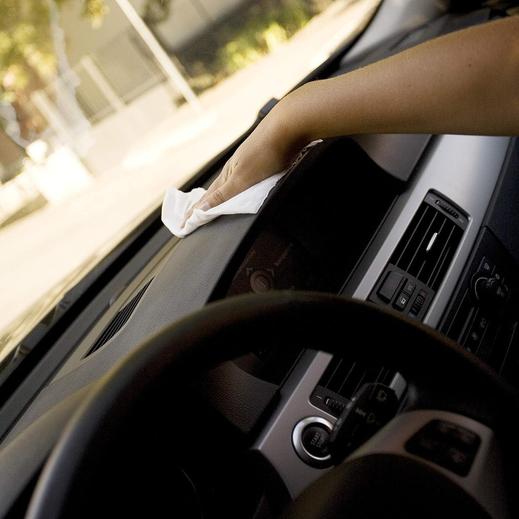 Go NPKGO00612 Capsulă de șervețele de curățare cu ceai verde, viscoză, alb, pachet de 12