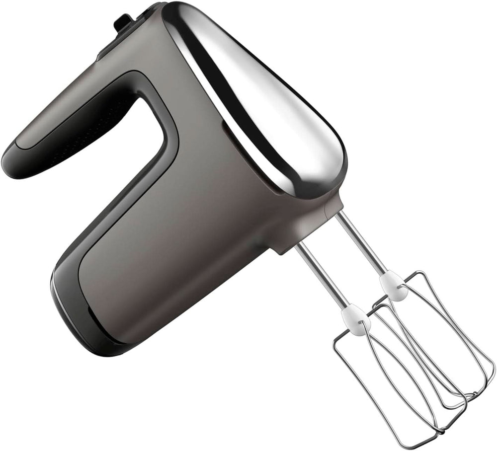 Tefal HT650E Power Mix Silence Handmixer | 600 Watt | Variabler Geschwindigkeitsregler | Turbo- und Auswurf-Funktion | Extremer Freizeitmotor | inkl. 2 Rührbesen und 2 Knethaken | Wheat Kitchen Naty Shop