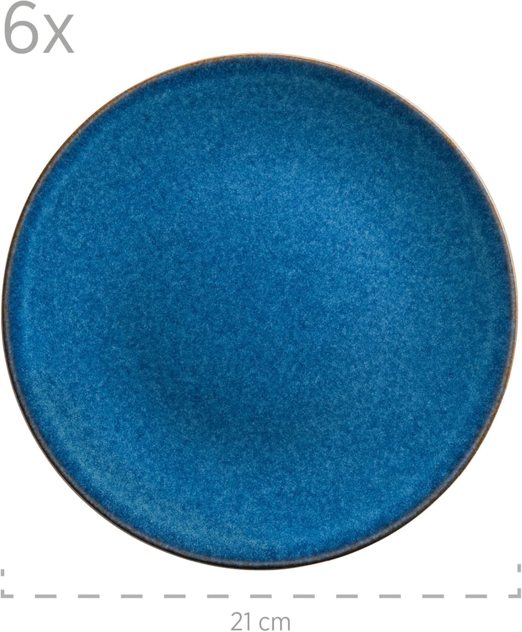 MÄSER Frühstücksset, Keramik OSSIA, Königsblau Seturi vesela masa Naty Shop