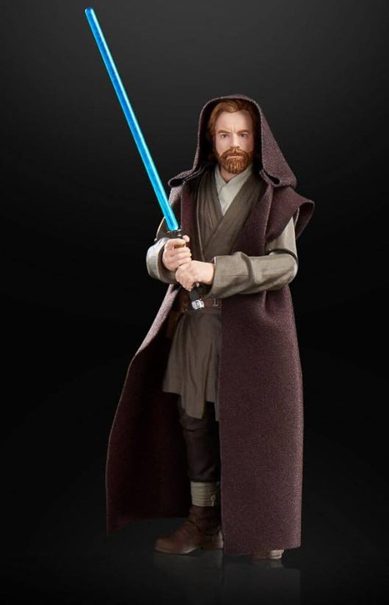 Star Wars Hasbro Star WarBlack Series Obi-Wan Kenobi (Jabiim), 15 cm große Actionfigur Obi-Wan Kenobi, Multi, F7098 Actionfiguren Naty Shop
