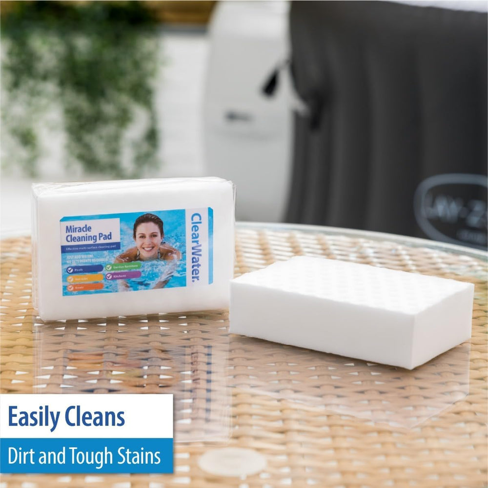 Miracle Pad Pool- und Spa-Reinigungsschwamm, weiß, 3er-Pack