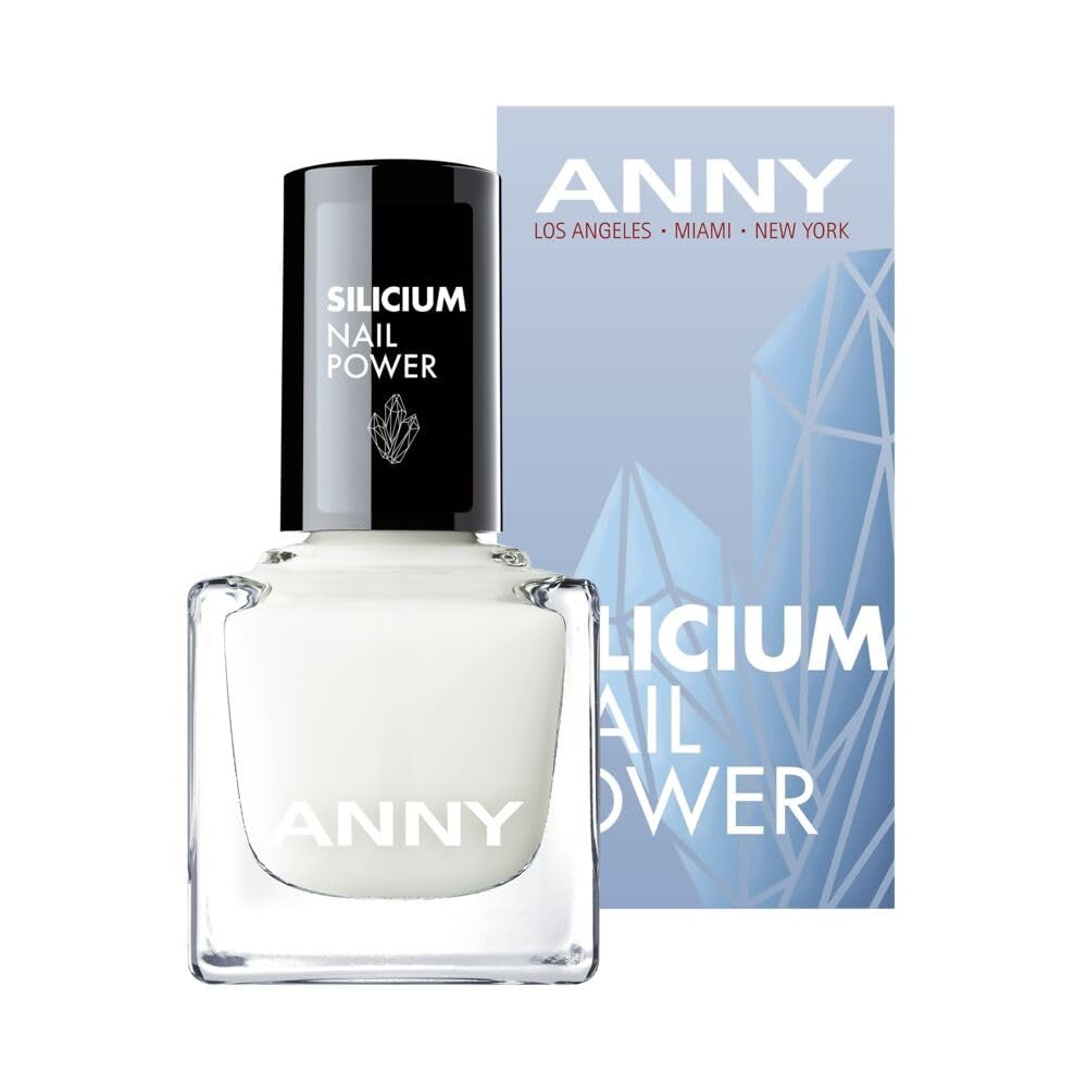 ANNY Silicon Nail Power – Nagelpflege 3 in 1: Basis, Stärkung und Verschönerer – 15 ml